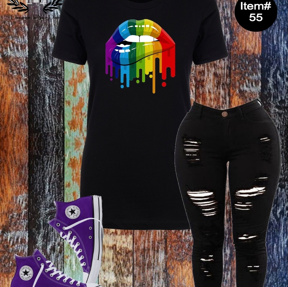 Rainbow Bite Graphic Tee